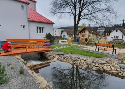 Centrum obce domaniža 1