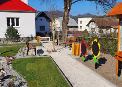 Centrum obce domaniža 3