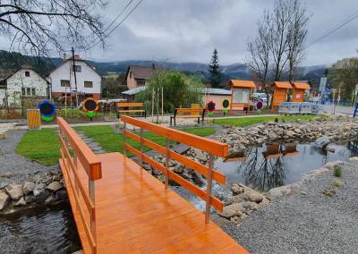 Centrum obce Domaniža