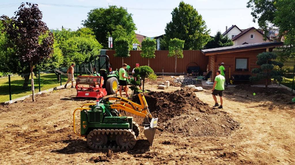 Realizácia záhrady | záhradníctvo garden team Realizácia záhrady