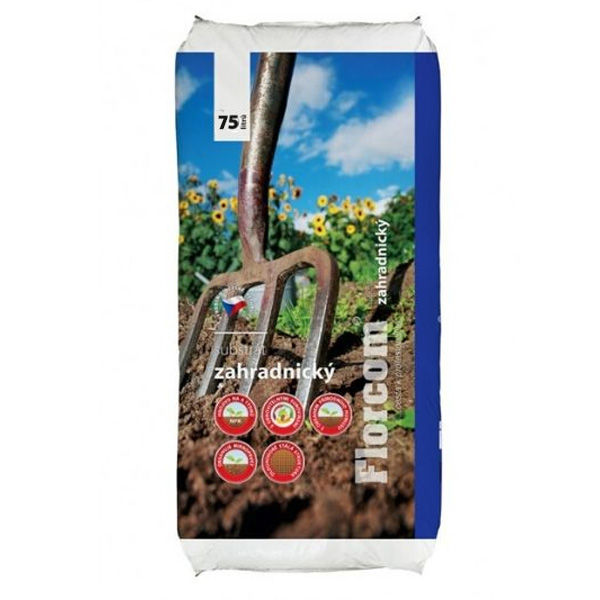 Záhradnícky substrát florcom 75l