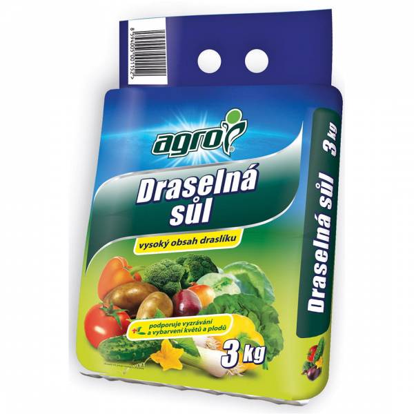 Hnojivo Draselná soľ Agro