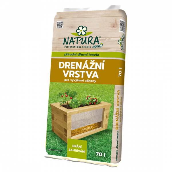 Drenážna vrstva na vyvýšené záhony Natura 70l