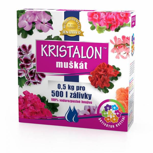Hnojivo kristalon muškát agro 05kg