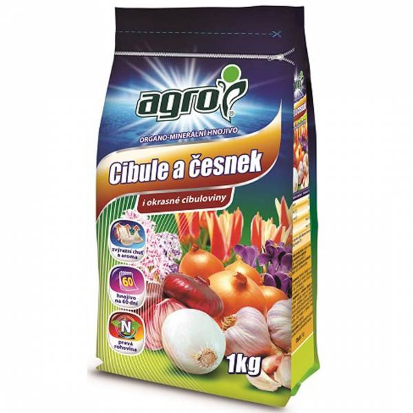 Hnojivo om cibuľa, cesnak a okrasné cibuľoviny agro 1kg | záhradníctvo garden team Hnojivo om cibuľa cesnak a okrasné cibuľoviny agro 1kg
