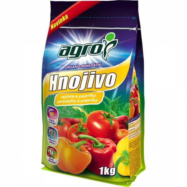 Hnojivo OM Paradajky a papriky Agro 1kg