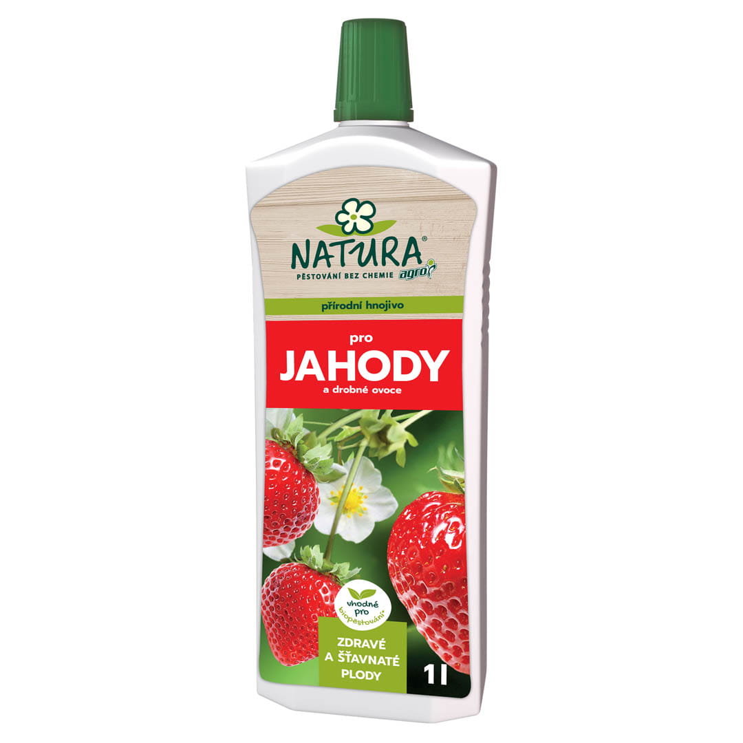 Hnojivo kvapalné jahody a drobné ovocie natura 1l | záhradníctvo garden team Hnojivo kvapalné jahody a drobné ovocie natura 1l