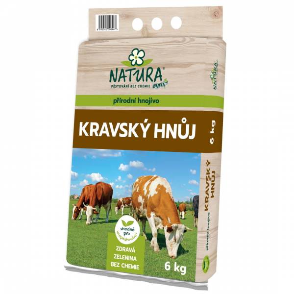 Kravský hnoj Natura 6kg