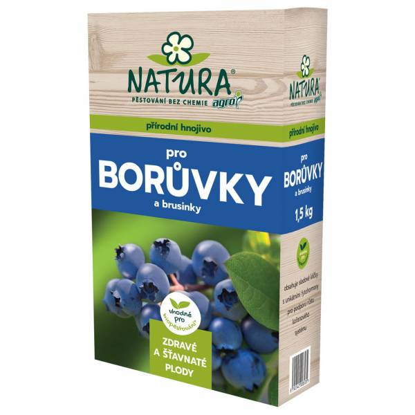 Organické hnojivo Čučoriedky a brusnice natura 1,5kg | záhradníctvo garden team