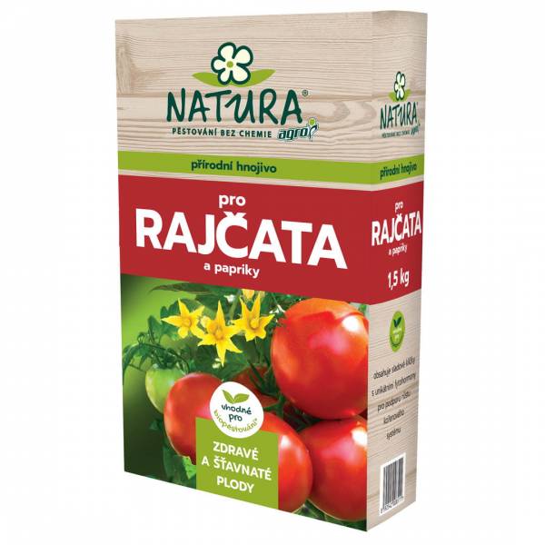 Organické hnojivo Paradajky a papriky Natura 1,5kg