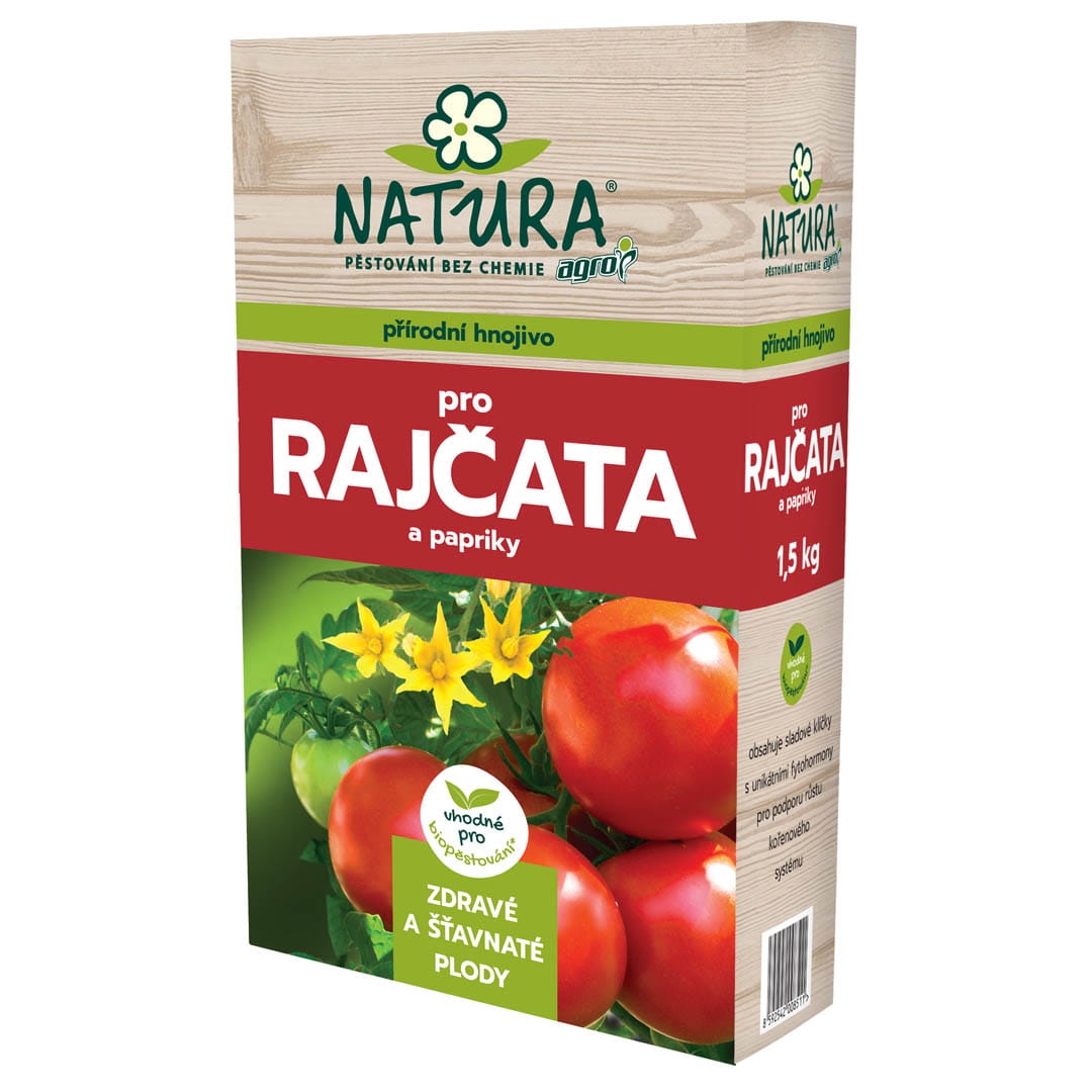 Organické hnojivo paradajky a papriky natura 1,5kg | záhradníctvo garden team Organické hnojivo paradajky a papriky natura 15kg