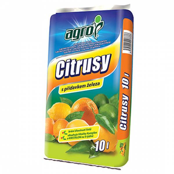 Substrát na citrusy Agro 10l