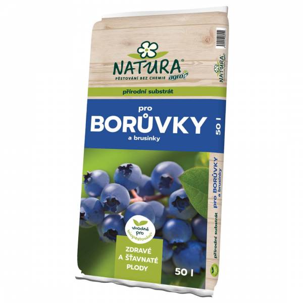 Substrát na čučoriedky a brusnice natura 50l | záhradníctvo garden team Substrát na čučoriedky a brusnice natura 50l