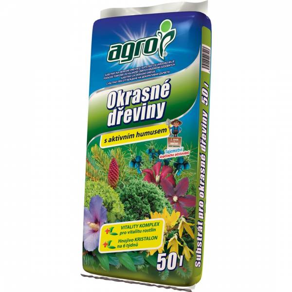 Substrát pre okrasné dreviny agro 50l | záhradníctvo garden team Substrát pre okrasné dreviny agro 50l