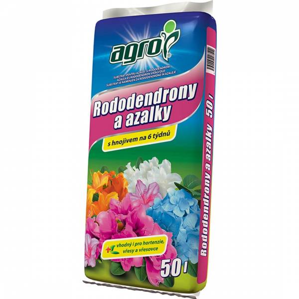 Substrát pre rododendróny a azalky Agro 50l