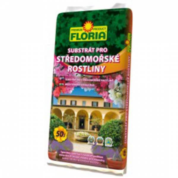Substrát pre stredomorské rastliny Floria 50l