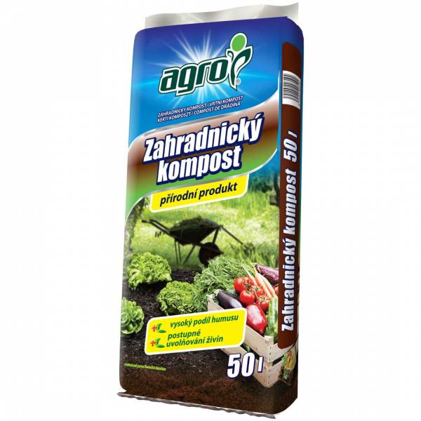 Záhradnícky kompost agro 50l
