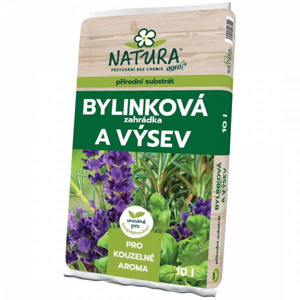 Substrát bylinková záhrada Natura 10l