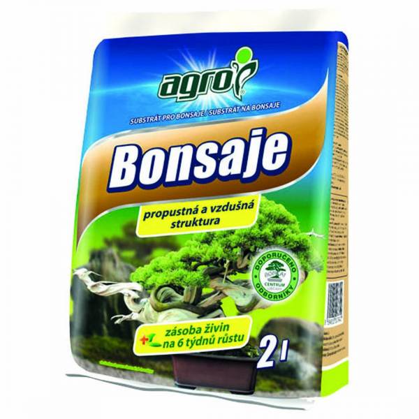 Substrát na bonsaje 2l agro