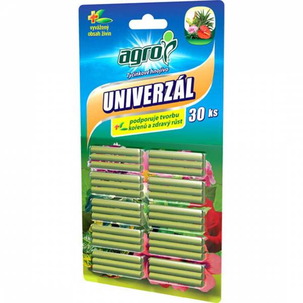 Hnojivo tyčinkové univerzál Agro 30ks