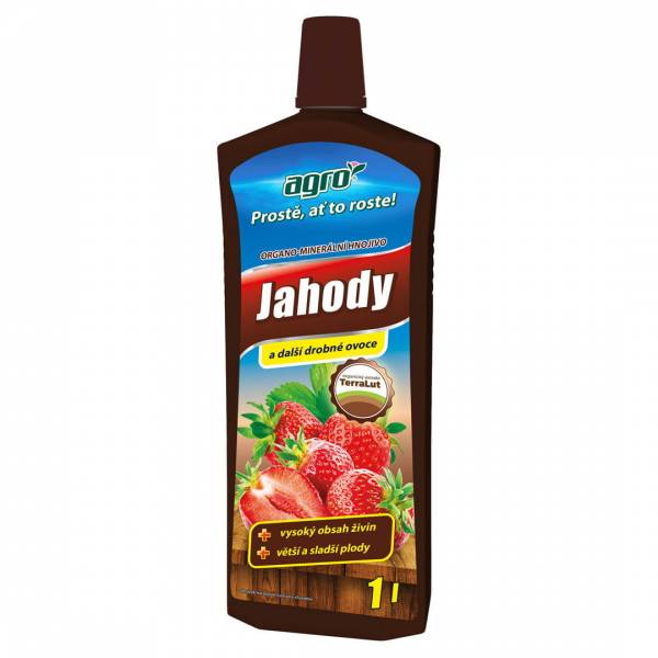 Kvapalné hnojivo OM na jahody a drobné ovocie Agro 1