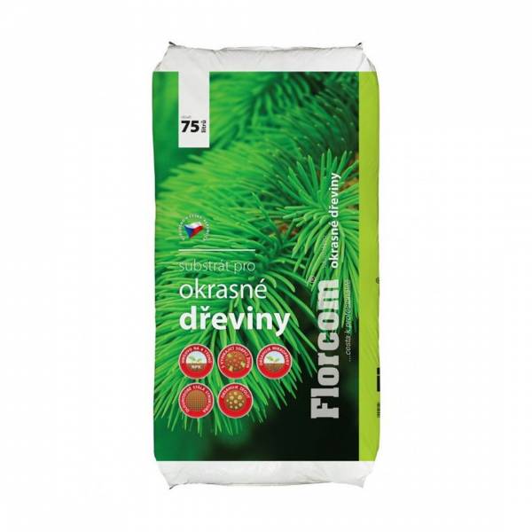 Substrát na okrasné dreviny florcom 75l