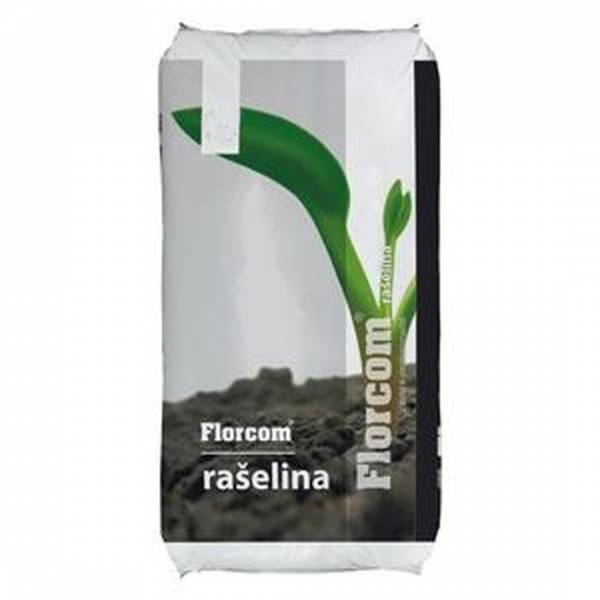 Rašelina kyslá pH 3,5-5,5 Florcom