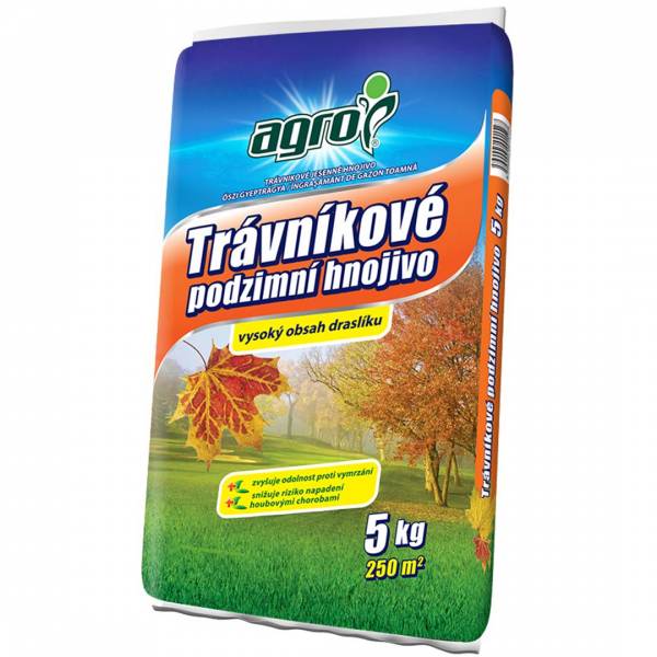 Jesenné trávnikové hnojivo Agro 5kg