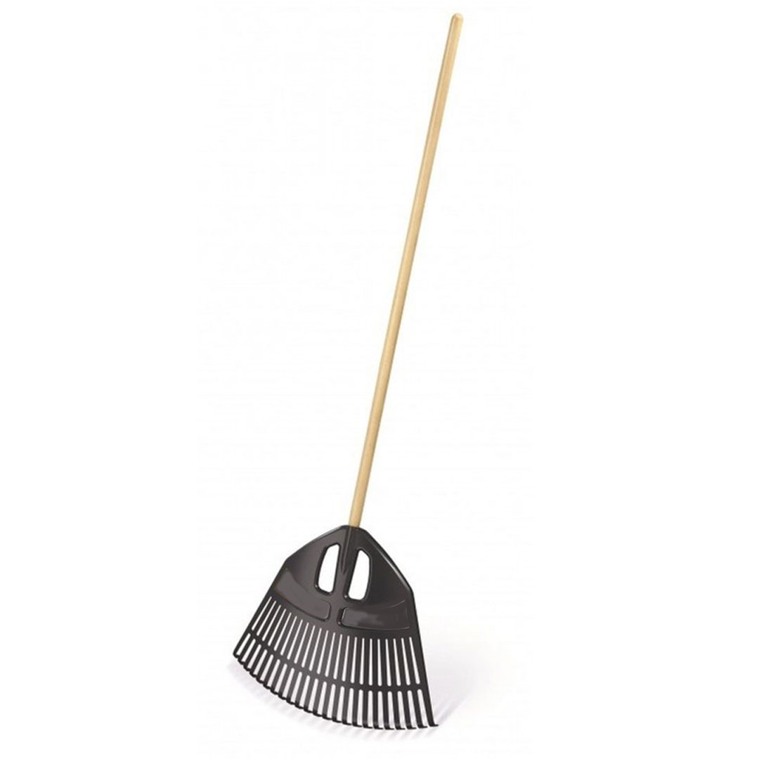 Hrable expert plastové s drevenou násadou 182cm antracit | záhradníctvo garden team Hrable expert plastové s drevenou násadou 182cm antracit