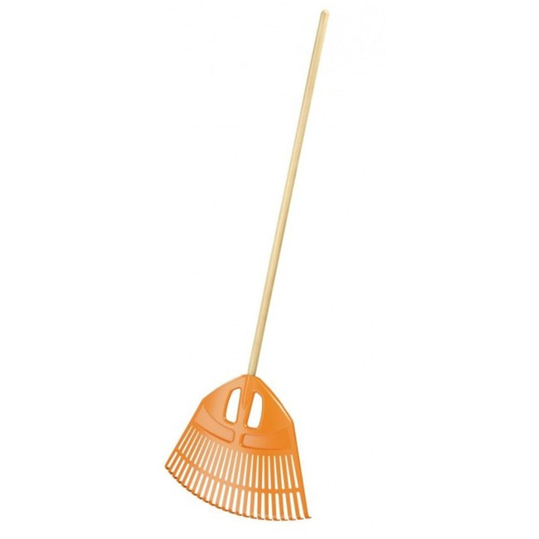 Hrable expert plastové s drevenou násadou 182cm oranžové | záhradníctvo garden team Hrable expert plastové s drevenou násadou 182cm oranžové