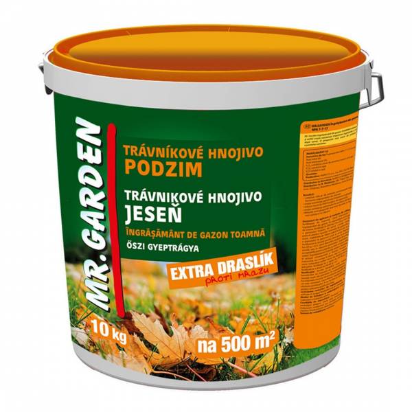 Mr garden Trávnikové hnojivo jeseň 10kg