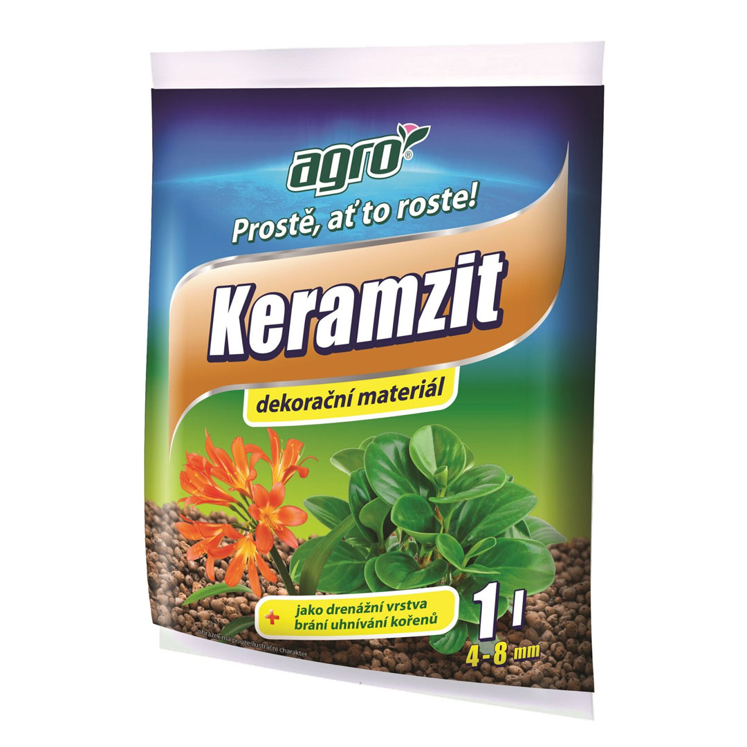 Keramzit agro 8-16mm 1l | záhradníctvo garden team Keramzit agro 8 16mm 1l