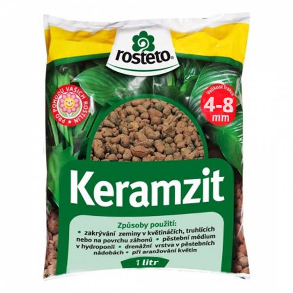 Keramzit Rosteto 4-8 mm 1l