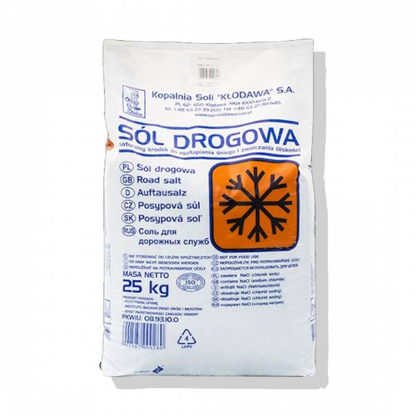 Posypová soľ klodawa 25kg