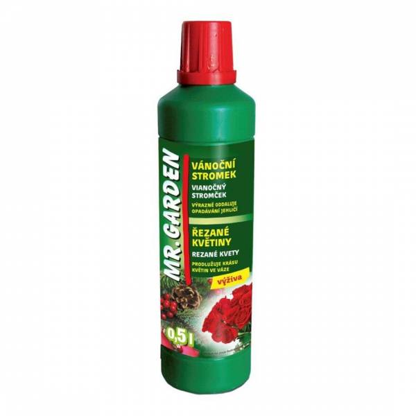 Víživa vianočných stromčekov a rezaných kvetín Mr. Garden 0,5L