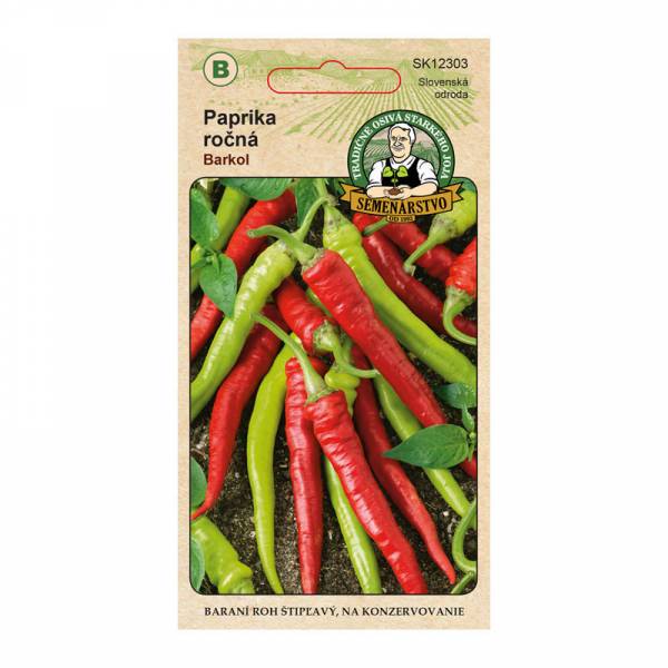 Paprika ročná Barkol
