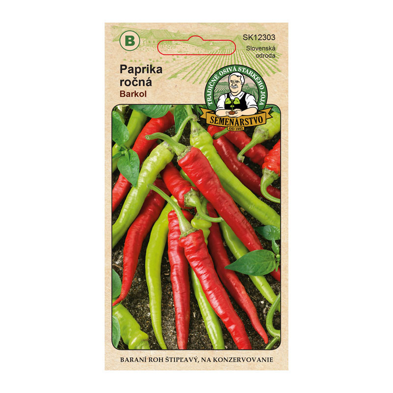 Paprika ročná barkol | záhradníctvo garden team Paprika ročná barkol