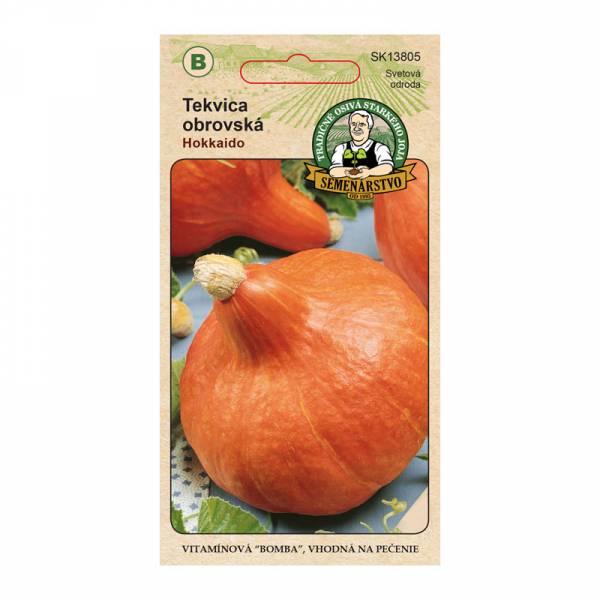 Tekvica obrovská hokkaido