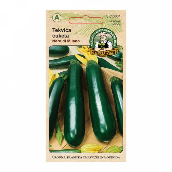 Tekvica cuketa nero di milano | záhradníctvo garden team Tekvica cuketa nero di milano