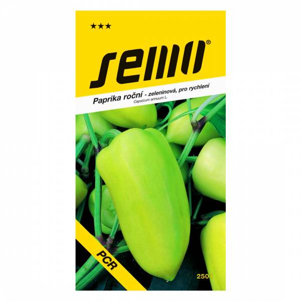 Semienka Paprika ročná PCR