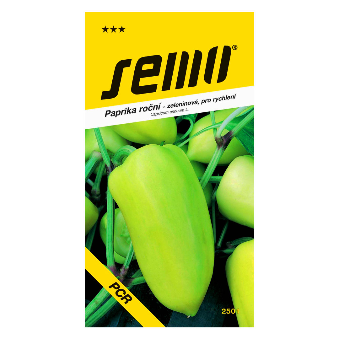 Semienka paprika ročná pcr | záhradníctvo garden team Semienka paprika ročná pcr