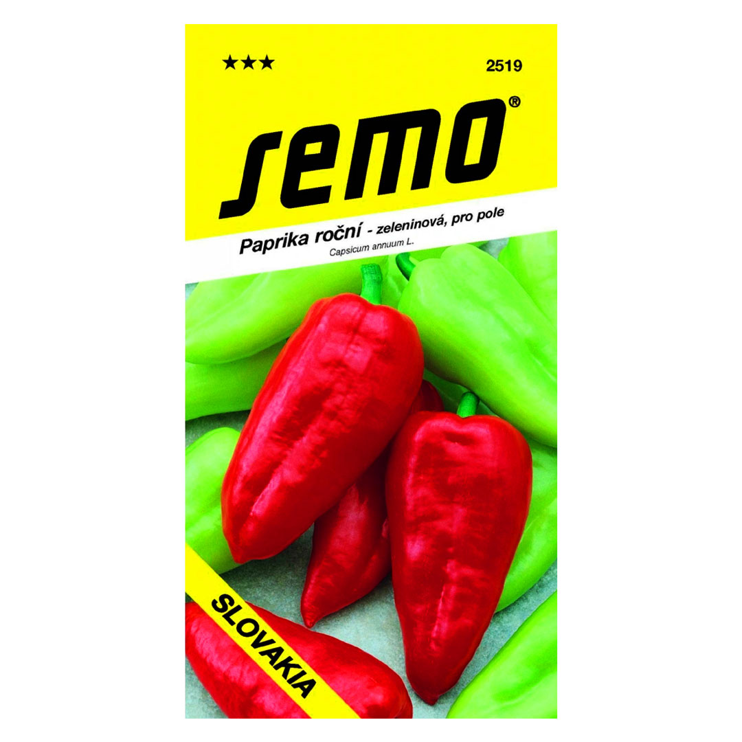 Semienka paprika ročná slovakia | záhradníctvo garden team Semienka paprika ročná slovakia