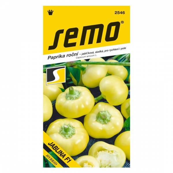 Semienka Paprika ročná Jablina F1 jabĺčková