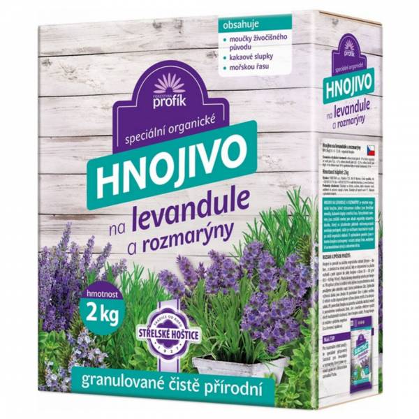 Hnojivo na levandule a rozmarín Forestina Profik 2kg