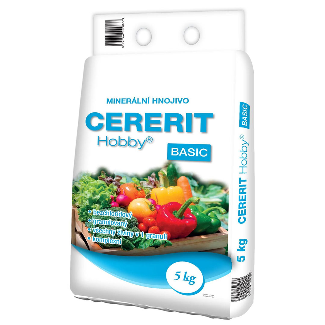 Hnojivo minerálne cererit hobby basic agro 2,5kg | záhradníctvo garden team Hnojivo minerálne cererit hobby basic agro 25kg