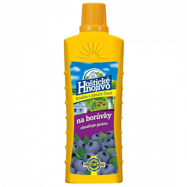 Hoštické hnojivo na čučoriedky 500ml | záhradníctvo garden team Hoštické hnojivo na čučoriedky 500ml