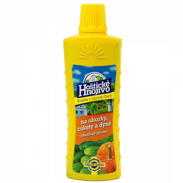 Hoštické hnojivo na uhorky, cukety a dyne 500ml