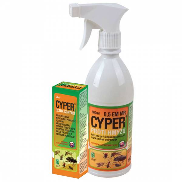Cyper proti hmyzu koncentrát a sprej | záhradníctvo garden team Cyper proti hmyzu koncentrát a sprej