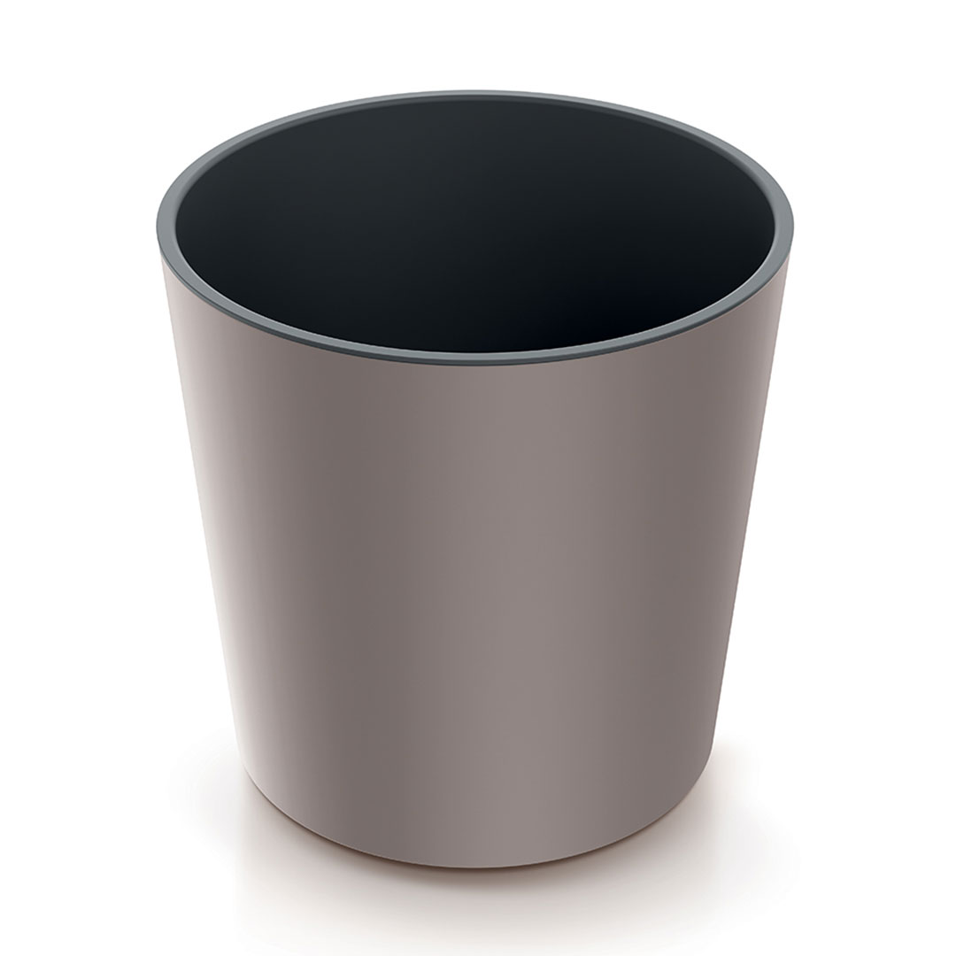 Kvetináč urbi round mocca | záhradníctvo garden team Kvetináč urbi round mocca