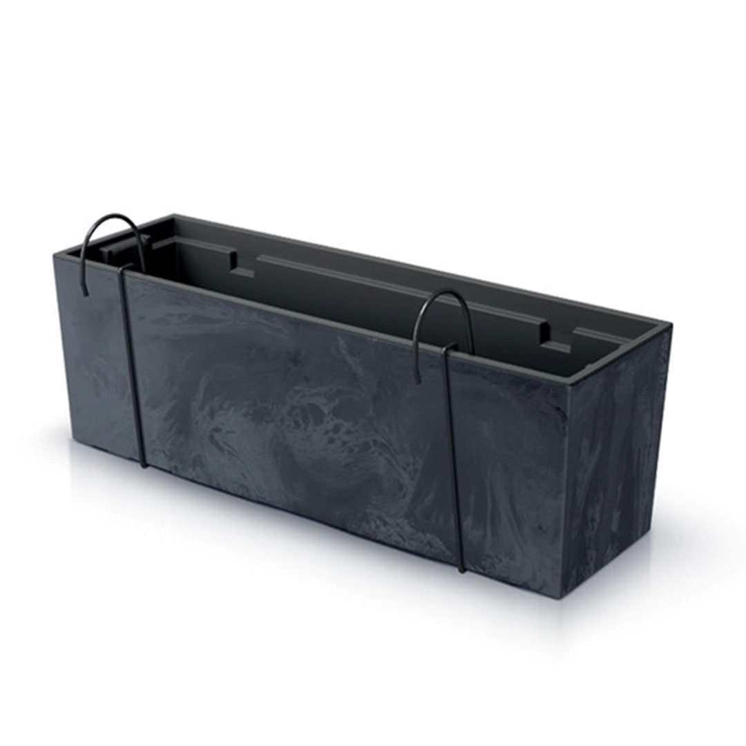 Truhlík urbi case beton effect antracit 2 | záhradníctvo garden team Truhlík urbi case beton effect antracit 2